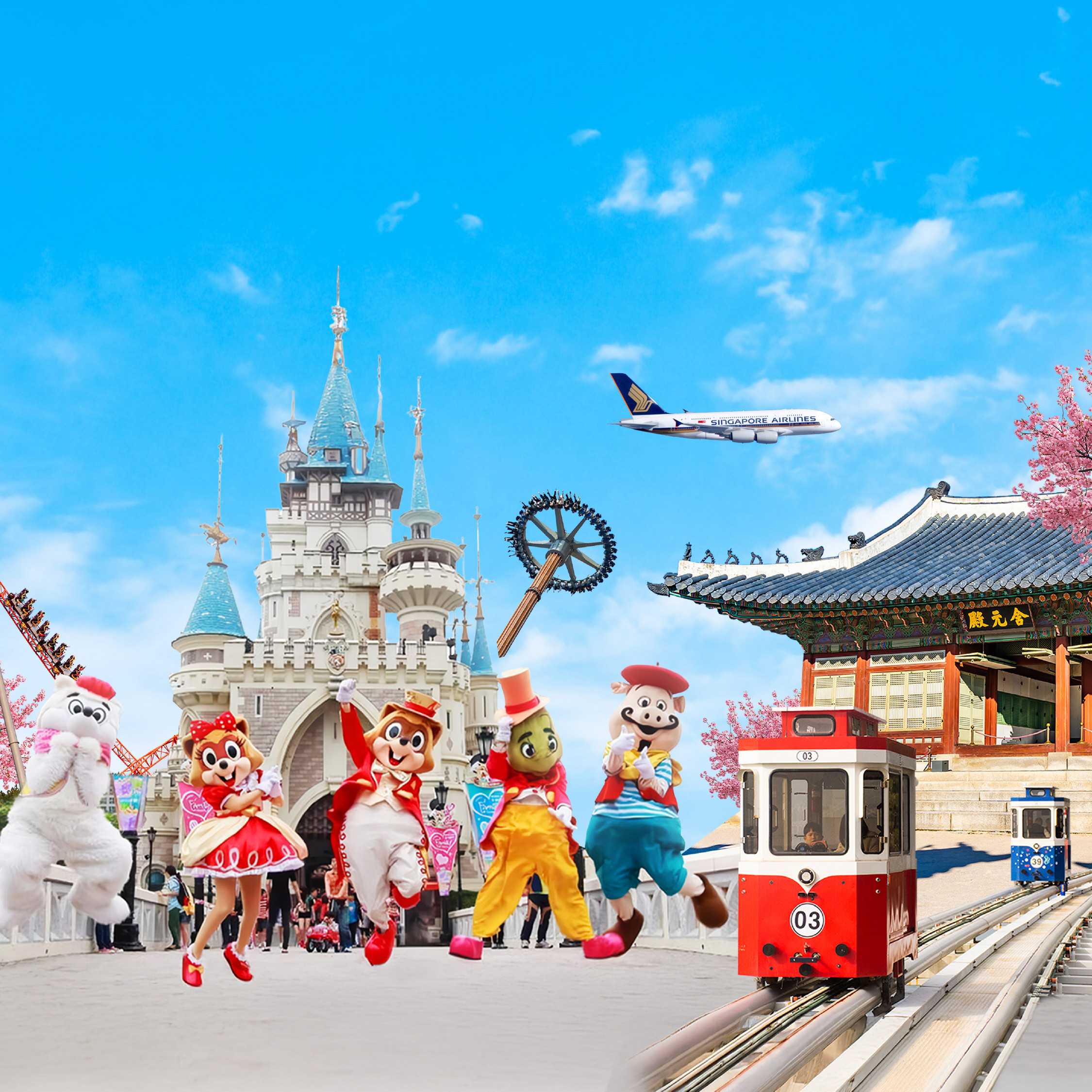 7D6N -  SPECIAL SCHOOL HOLIDAY BUSAN SEOUL WITH LOTTE THEME PARK